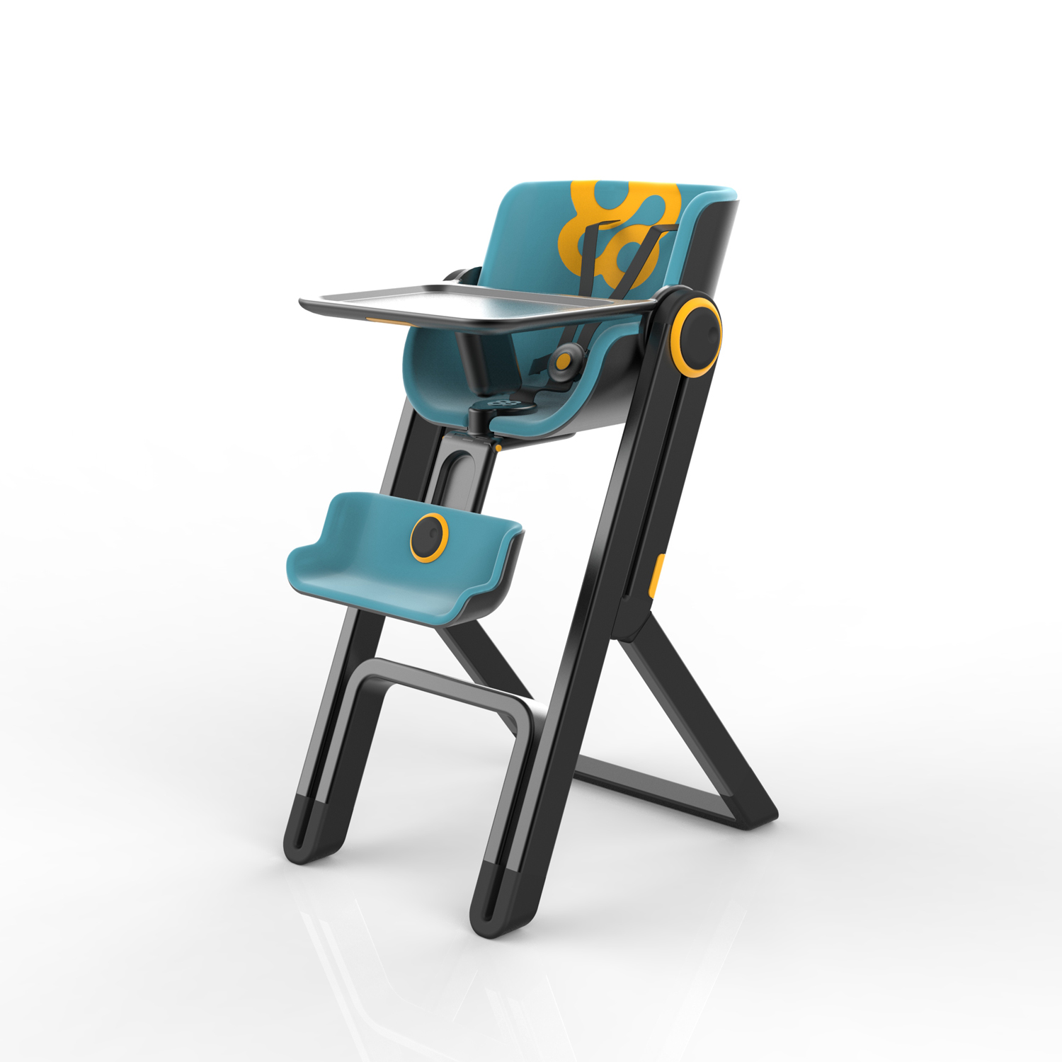 BabyFirst high chair design by innovation design agency Studio Volpi