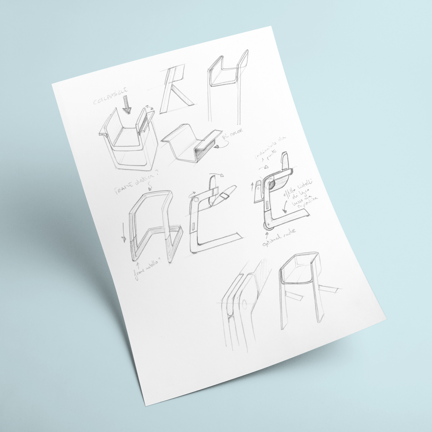 BabyFirst high chair design by innovation design agency Studio Volpi